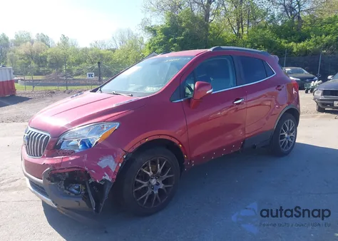 2016 Buick Encore Sport Touring from USA, damaged, VIN KL4CJ1SM8GB592711